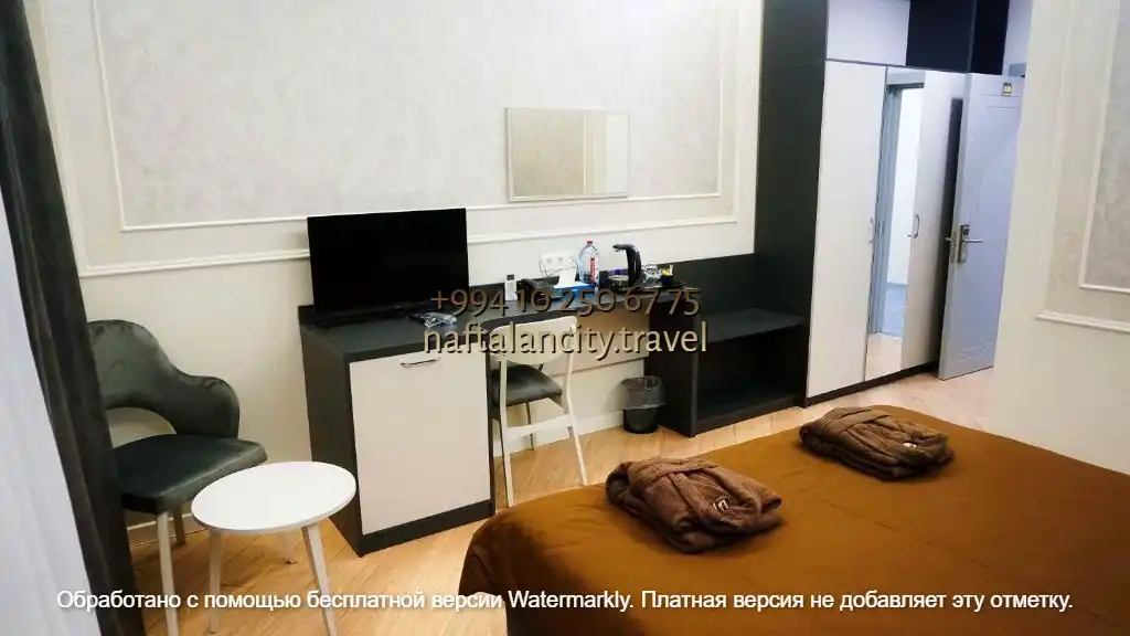 Сан сити нафталан санаторий делюкс номер